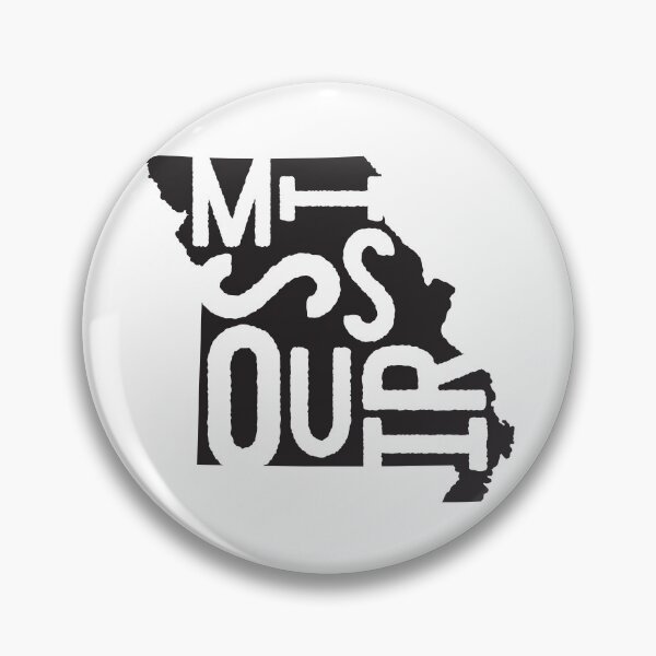 Item preview, Missouri State Map Art Logo Cool Trendy Design Vintage Lettering Graphic Gift Idea For Proud People Living In Missouri Midwestern Gift For Christmas Birthday Graduation Holidays designed and sold by crookedriverusa.