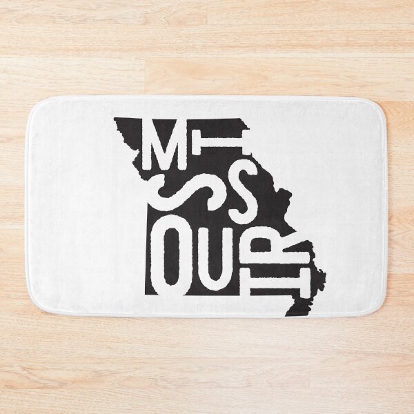 Item preview, Missouri State Map Art Logo Cool Trendy Design Vintage Lettering Graphic Gift Idea For Proud People Living In Missouri Midwestern Gift For Christmas Birthday Graduation Holidays designed and sold by crookedriverusa.