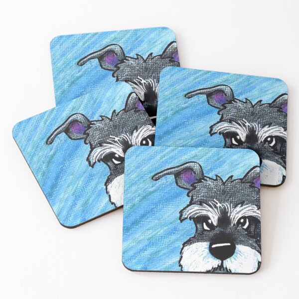 Item preview, Schnauzer dog cartoon art pets dogs cute sweet puppy designed and sold by Coolstuff4you71.