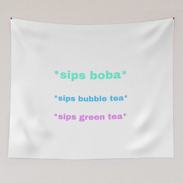 Item preview, Green Tea And Boba And Taro And Milk Tea designed and sold by Yeewen1234.
