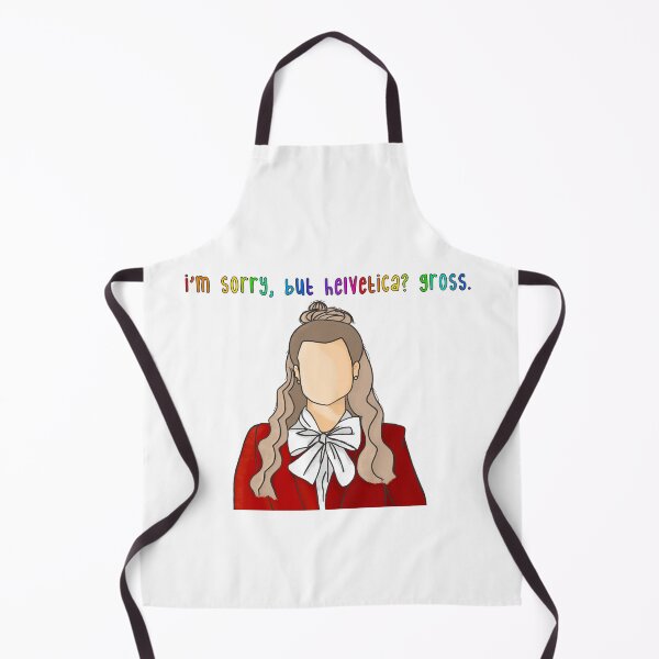 Item preview, Atypical - Paige Quote, 'I'm Sorry, but Helvetica? Gross' Portrait, Illustration, Autism designed and sold by Monsterful Reads.