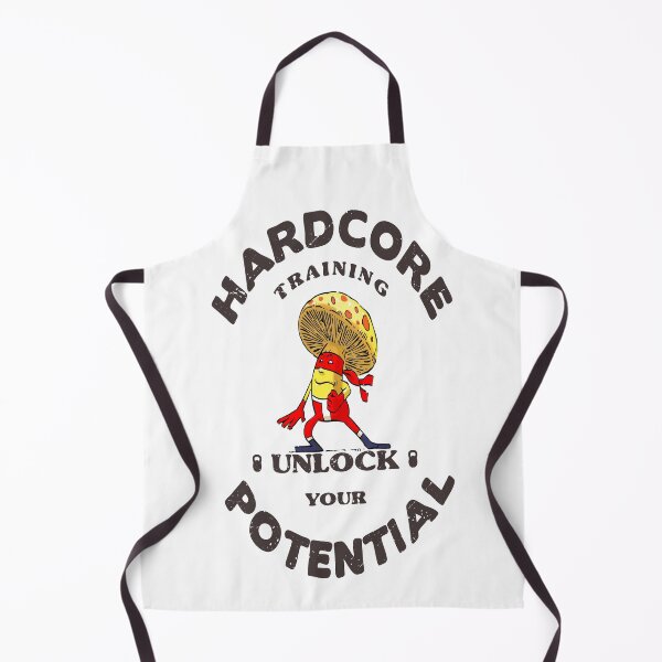 Item preview, Hardcore Training Unlock Your Potential Mushroom Ninja Mixed Martial Arts MMA Superhero designed and sold by ProjectX23.