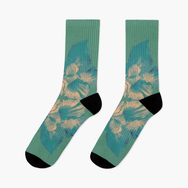 Item preview,  Lion hiding behind flowers-green background designed and sold by CSouissi.