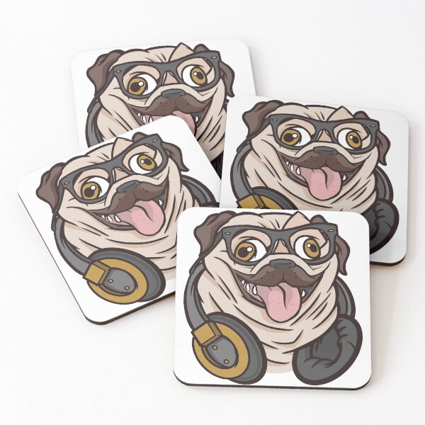 Item preview, Happy Pug designed and sold by Dase23.