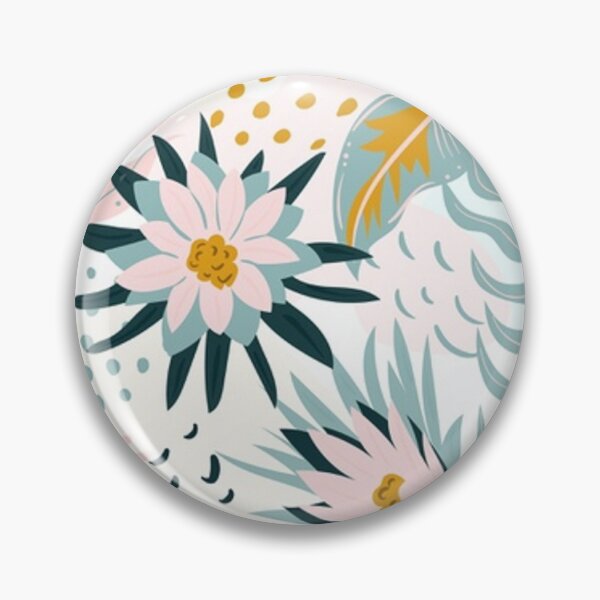 Aperçu de l'œuvre Fleur floral exotique coloré peint créée et vendue par Artcraft-Ink.