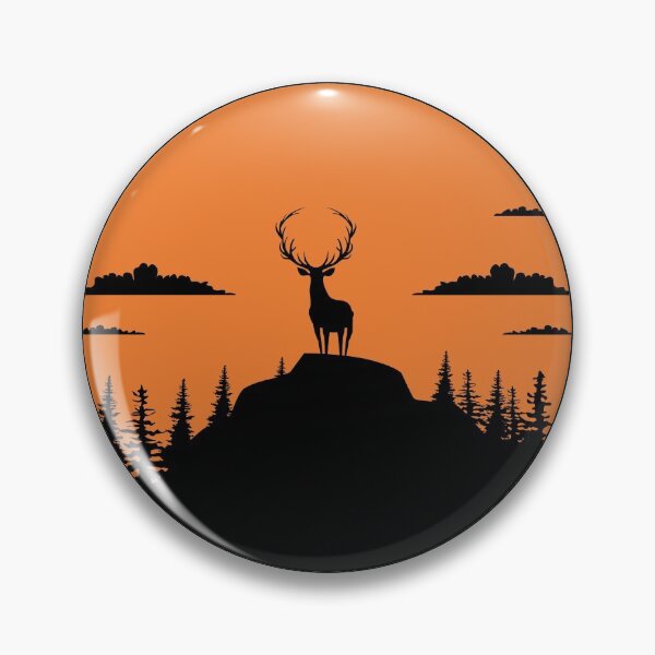 Item preview, Dark Deer Classic T-Shirt designed and sold by Ristinga.