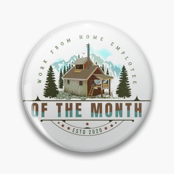 Item preview, Work From Home Employee of the Month | Funny quotes designed and sold by SW Longwave.