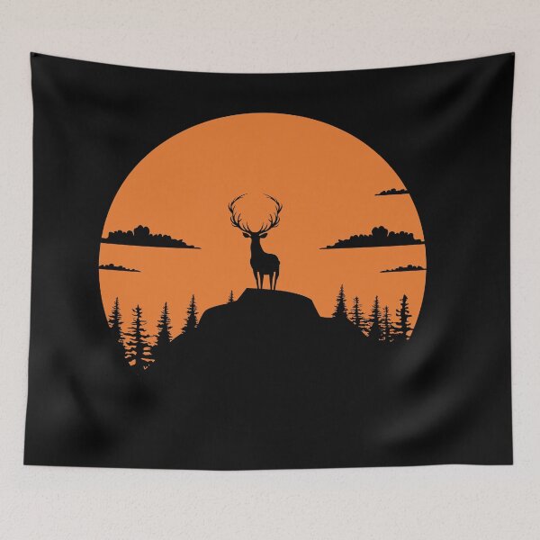 Item preview, Dark Deer Classic T-Shirt designed and sold by Ristinga.