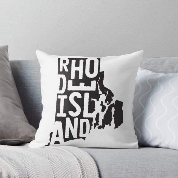Item preview, Rhode Island State Map New England Region Logo Cool Trendy Design Vintage Lettering Graphic Gift For Proud People Living In Rhode Island Northeastern Gift For Christmas Birthday Graduation Holidays designed and sold by crookedriverusa.