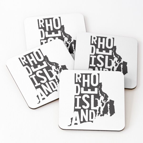 Item preview, Rhode Island State Map New England Region Logo Cool Trendy Design Vintage Lettering Graphic Gift For Proud People Living In Rhode Island Northeastern Gift For Christmas Birthday Graduation Holidays designed and sold by crookedriverusa.
