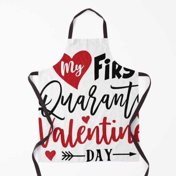Item preview, Valentine’s Day 2021 Quarantined - Happy Valentines day love Hearts (2021) designed and sold by PrintexDesigns.
