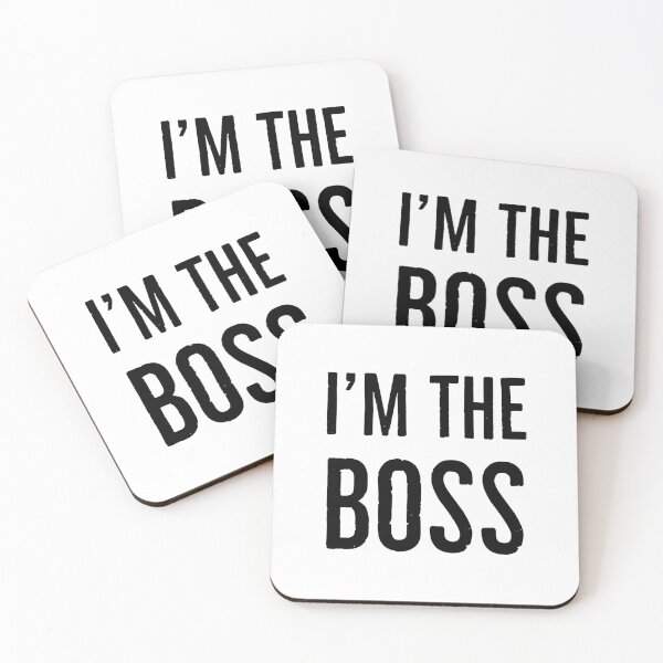 Item preview, I'm the boss designed and sold by Gingatoo.