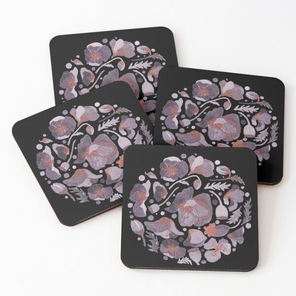 Item preview, Dusky Poppies  designed and sold by Sershni.