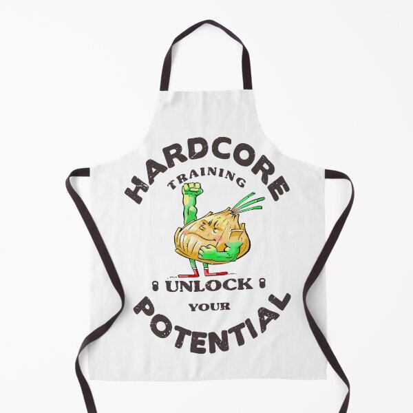 Item preview, Hardcore Training Unlock Your Potential Strong Onion Power Lifter Bodybuilder Foodietoon designed and sold by ProjectX23.