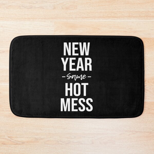 Item preview, New Year Same Hot Mess 2021 designed and sold by kindxinn.