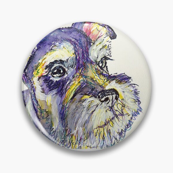 Item preview, Schnauzer dog art pets dogs cute sweet puppy designed and sold by Coolstuff4you71.