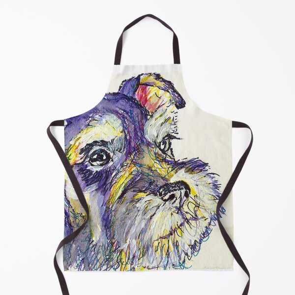 Item preview, Schnauzer dog art pets dogs cute sweet puppy designed and sold by Coolstuff4you71.
