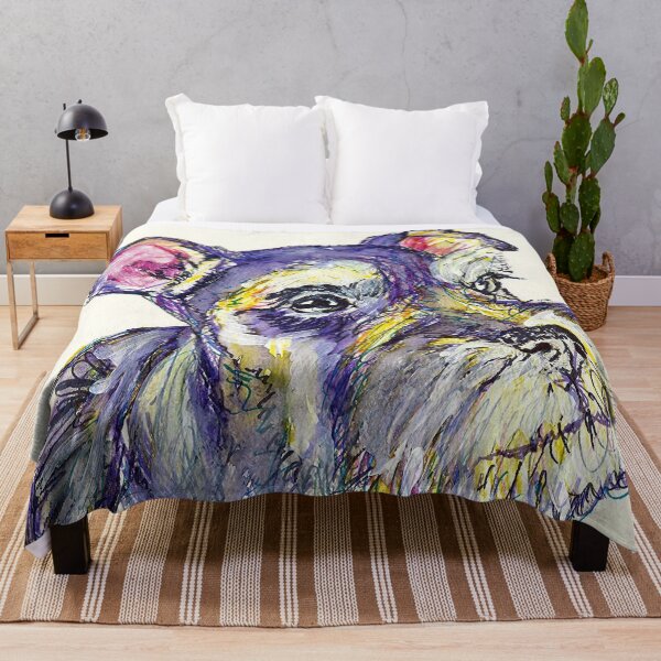 Item preview, Schnauzer dog art pets dogs cute sweet puppy designed and sold by Coolstuff4you71.