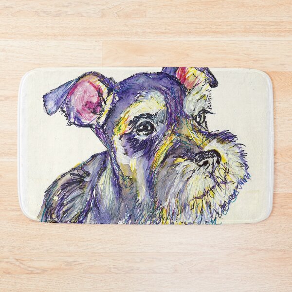 Item preview, Schnauzer dog art pets dogs cute sweet puppy designed and sold by Coolstuff4you71.