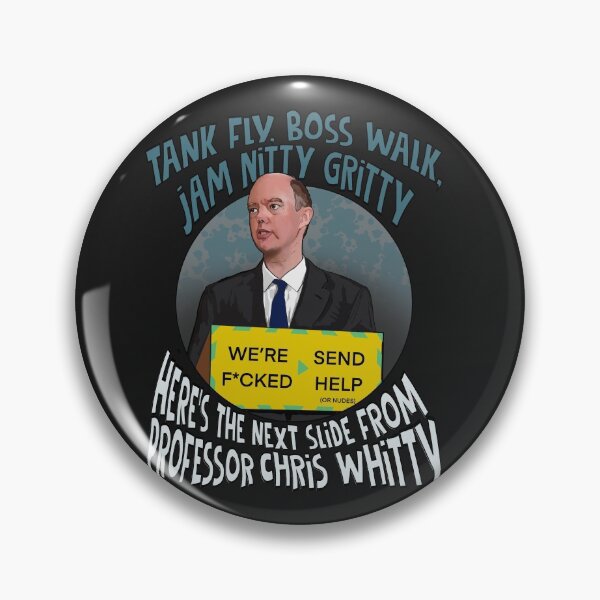 Item preview, Professor Chris Whitty - Tank fly designed and sold by Shelmodine79.