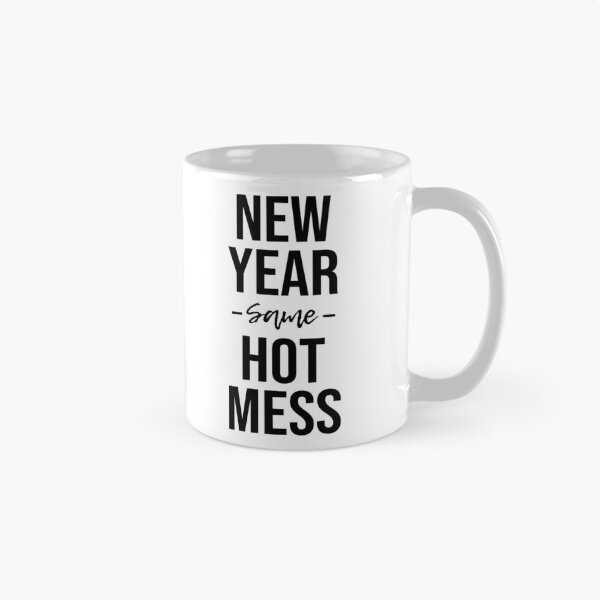Item preview, New Year Same Hot Mess 2021 designed and sold by kindxinn.