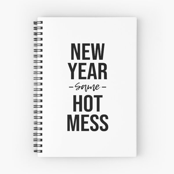 Item preview, New Year Same Hot Mess 2021 designed and sold by kindxinn.
