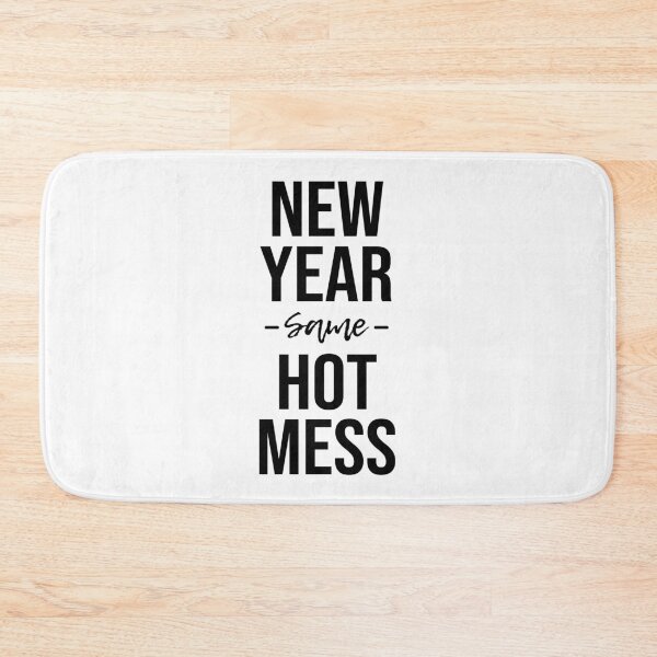 Item preview, New Year Same Hot Mess 2021 designed and sold by kindxinn.