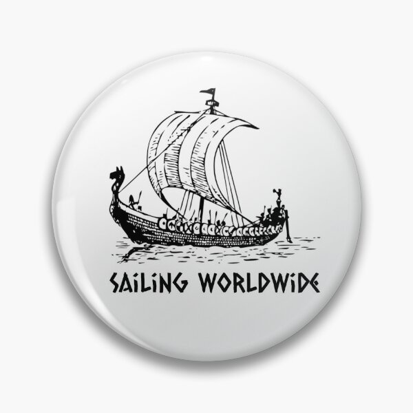 Item preview, Viking Ship -Sailing Worldwide designed and sold by NoelNimmad.