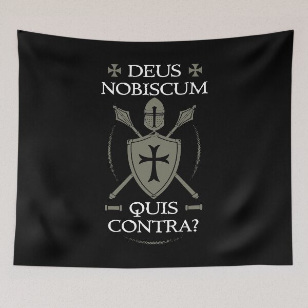 Item preview, Deus Nobiscum Quis Contra? designed and sold by MedievalWear.