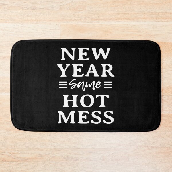 Item preview, New Year Same Hot Mess 2021 designed and sold by kindxinn.