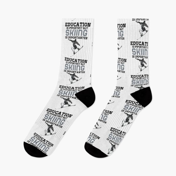Item preview, Education Is Important But Skiing Is Importanter designed and sold by Tawfiktyson.