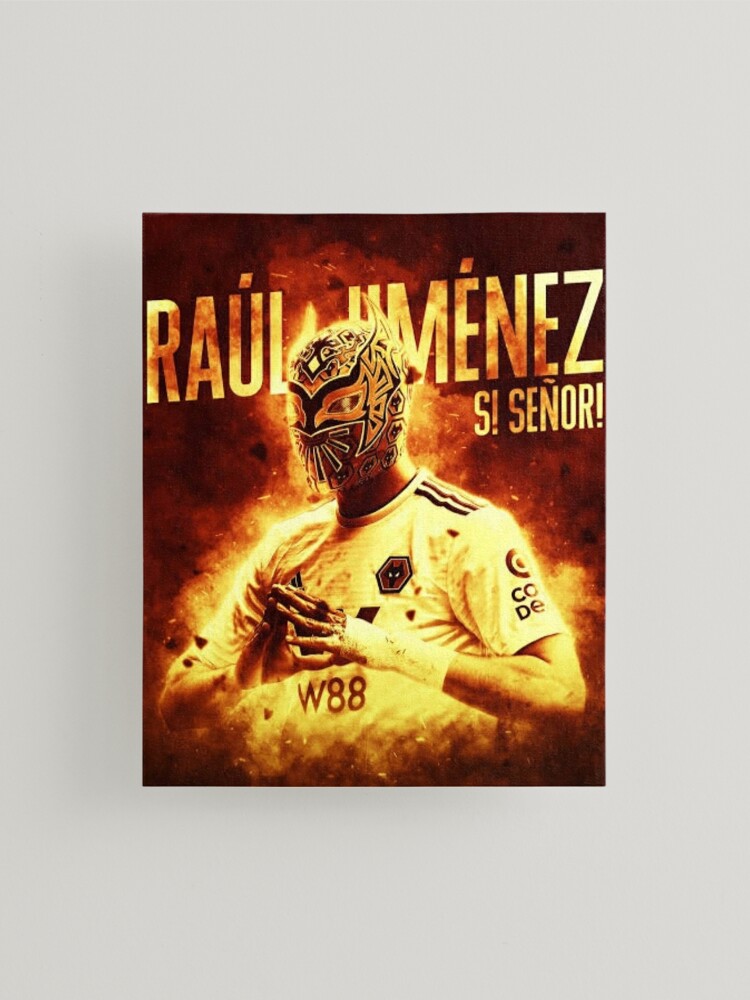 Raul Jimenez Jersey  Canvas Print for Sale by SmithKarend