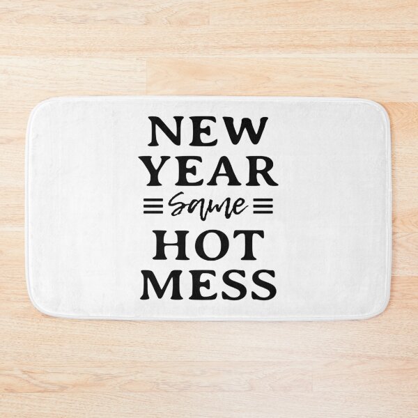 Item preview, New Year Same Hot Mess 2021 designed and sold by kindxinn.