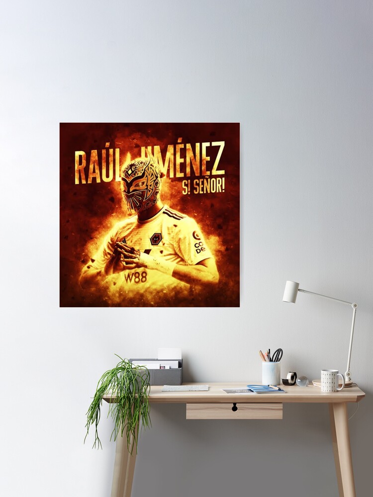 Raul Jimenez Jersey Poster for Sale by Zgjimi17