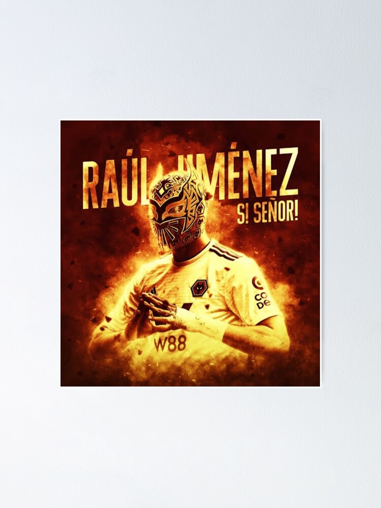 Raul Jimenez Jersey Art Board Print for Sale by Zgjimi17