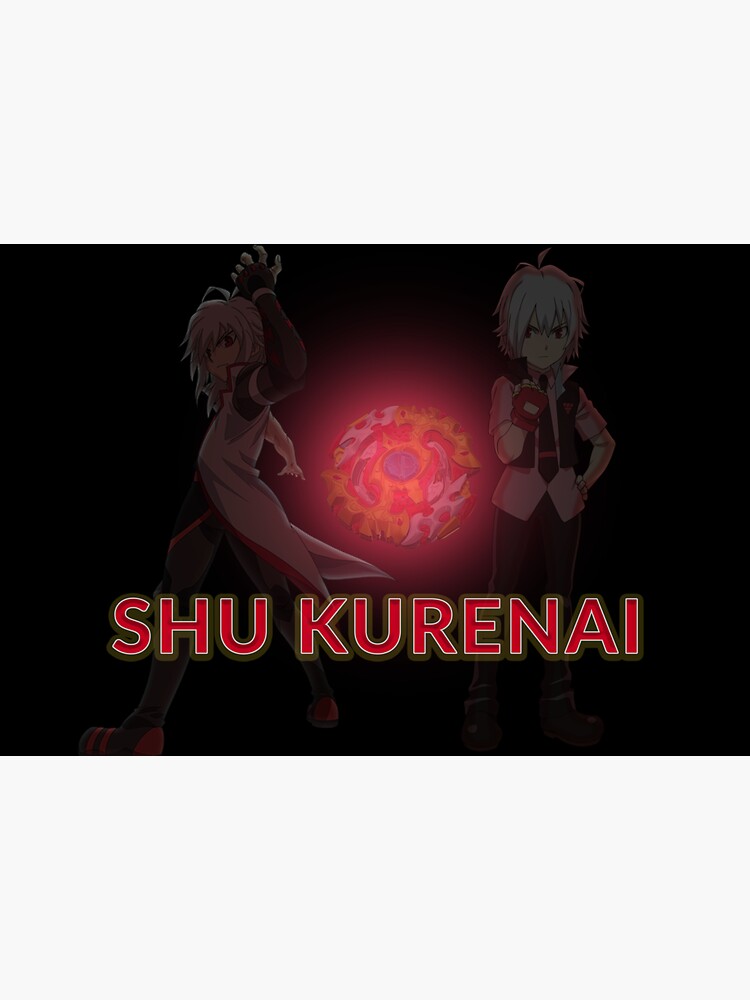 Shu Kurenai (no background) from Beyblade Burst Sticker for Sale by  Kaw-dev