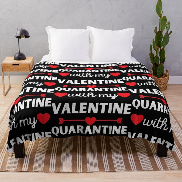 Item preview, Valentine’s Day 2021 Quarantined - Happy Valentines day love Hearts (2021) designed and sold by PrintexDesigns.