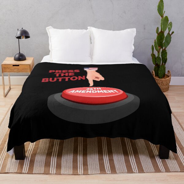 Item preview, 25TH AMENDMENT, PRESS THE BUTTON, IMPEACH TRUMP, ANTI TRUMP designed and sold by TheFirstOne.