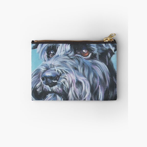 Item preview, Schnauzer dog art full face pets dogs cute sweet puppy designed and sold by Coolstuff4you71.