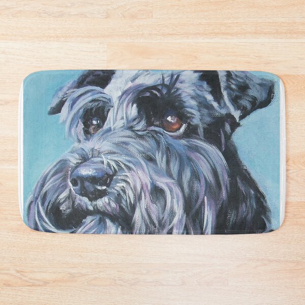 Item preview, Schnauzer dog art full face pets dogs cute sweet puppy designed and sold by Coolstuff4you71.