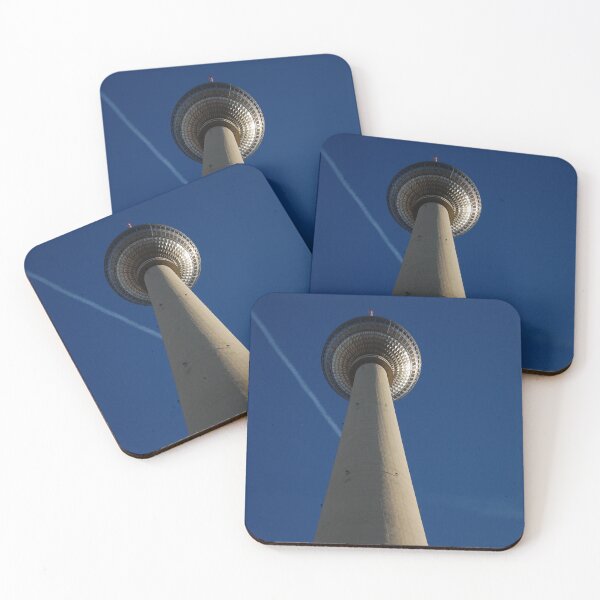 Item preview, Berlin TV Tower Against Blue Sky designed and sold by Miller Cornelius.