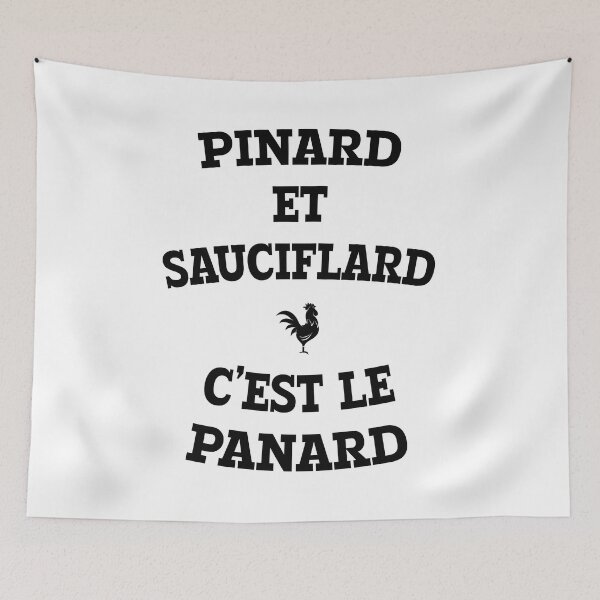 Item preview, pinard and sauciflard t shirt designed and sold by Catcrea.