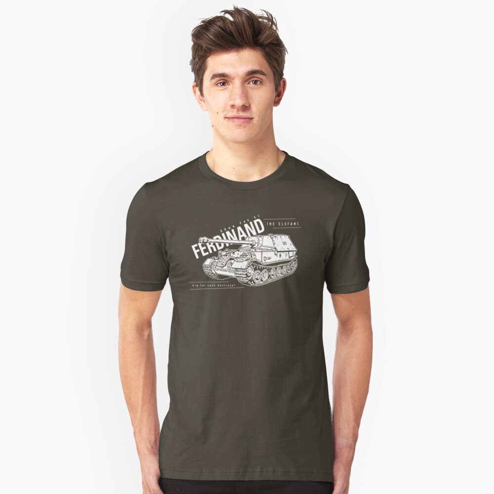 Ferdinand Tank Destroyer Slim Fit T-Shirt