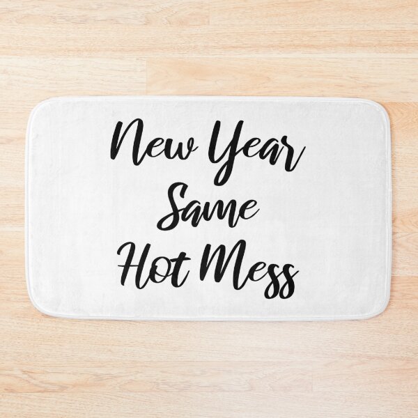 Item preview, New Year Same Hot Mess 2021 designed and sold by kindxinn.