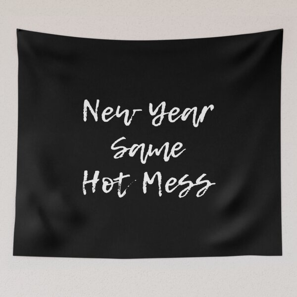 Item preview, New Year Same Hot Mess 2021 designed and sold by kindxinn.