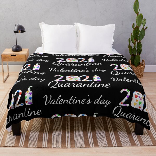 Item preview, Valentine’s Day 2021 Quarantined - Happy Valentines day love Hearts (2021) designed and sold by PrintexDesigns.