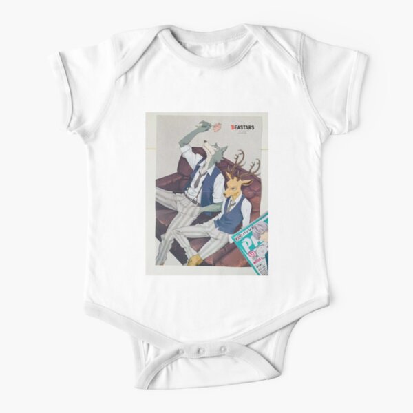 Bodies De Manga Corta Para Bebe Haru Y Legosi Redbubble