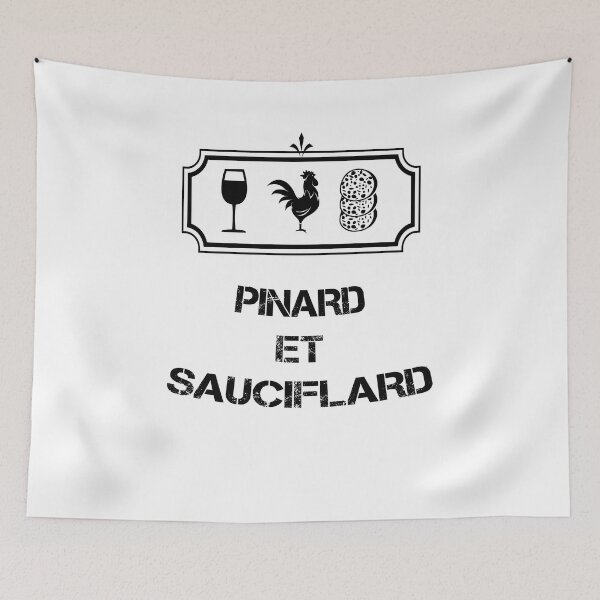 Item preview, pinard and sauciflard t-shirt designed and sold by Catcrea.