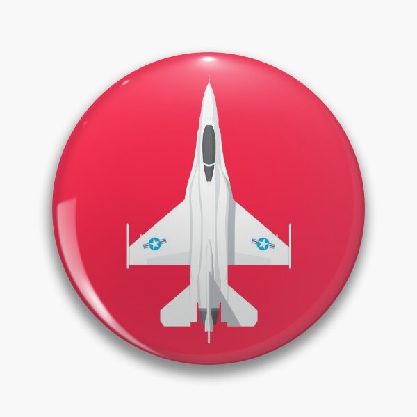 Item preview, F-16 Viper Fighter Jet Aircraft - Crimson designed and sold by VoodooCircus.