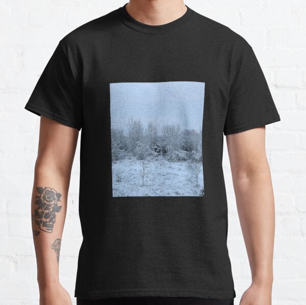 Snowy Winter Forest Classic T-Shirt